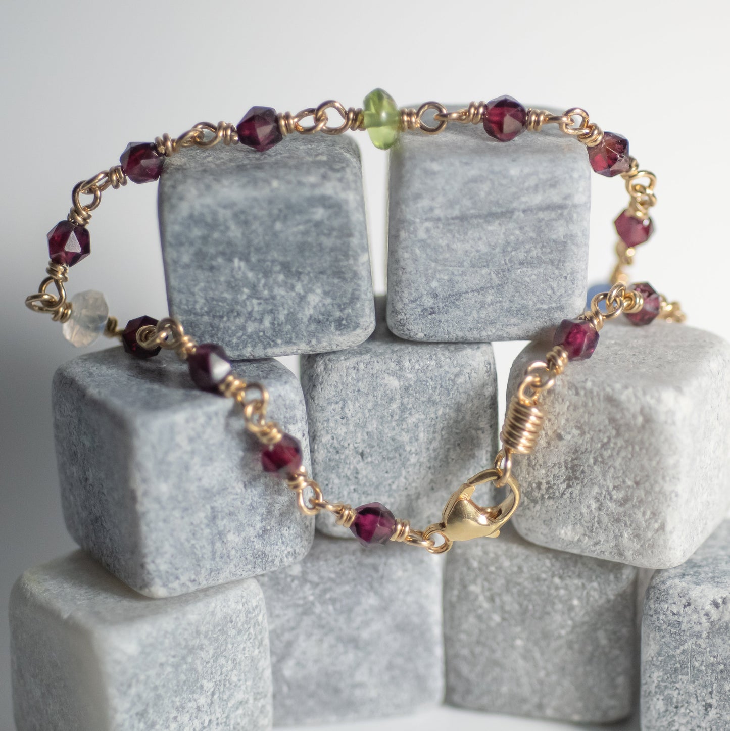 Multi-Gemstone Bracelet