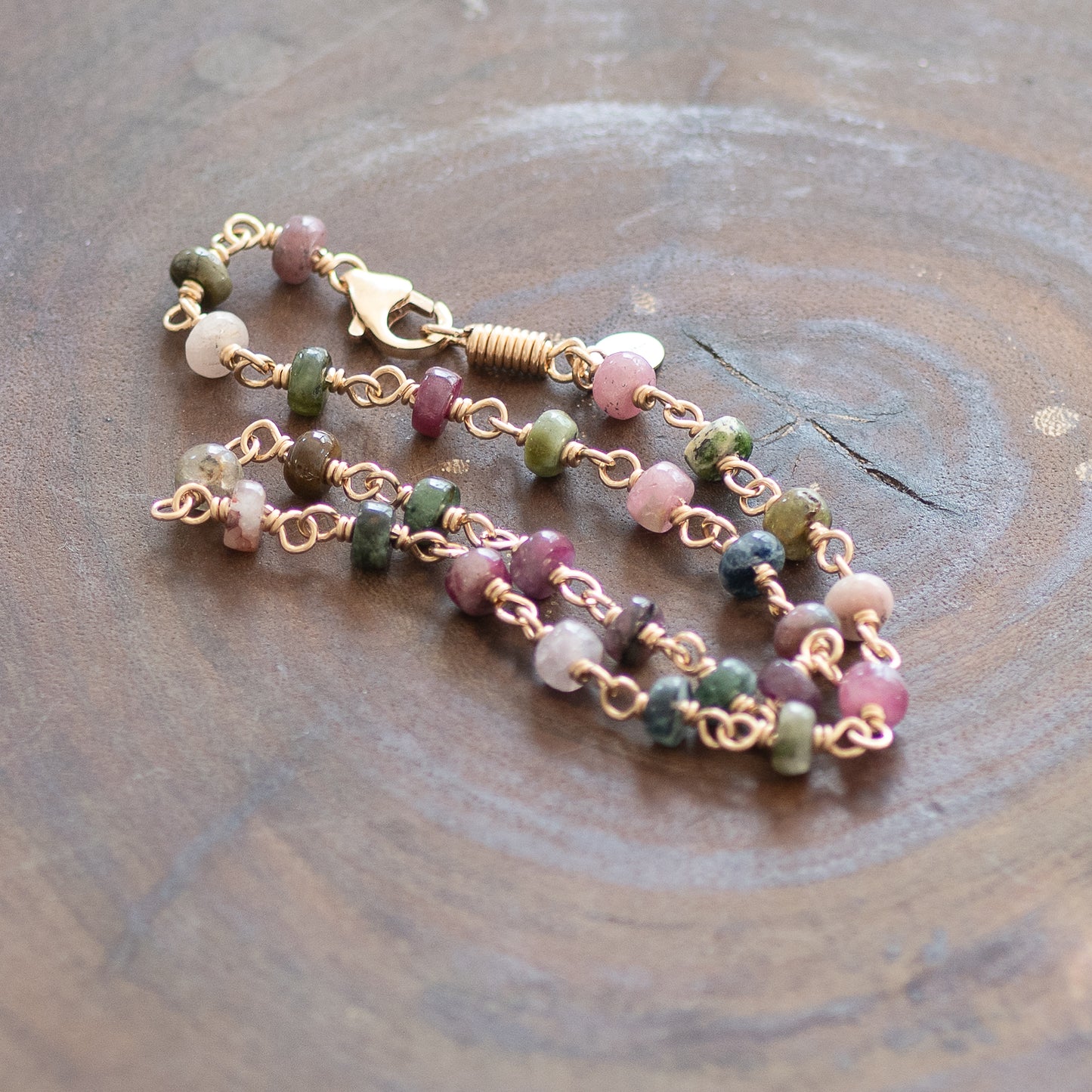 The Prism Petal Choker – Multi-Color Tourmaline