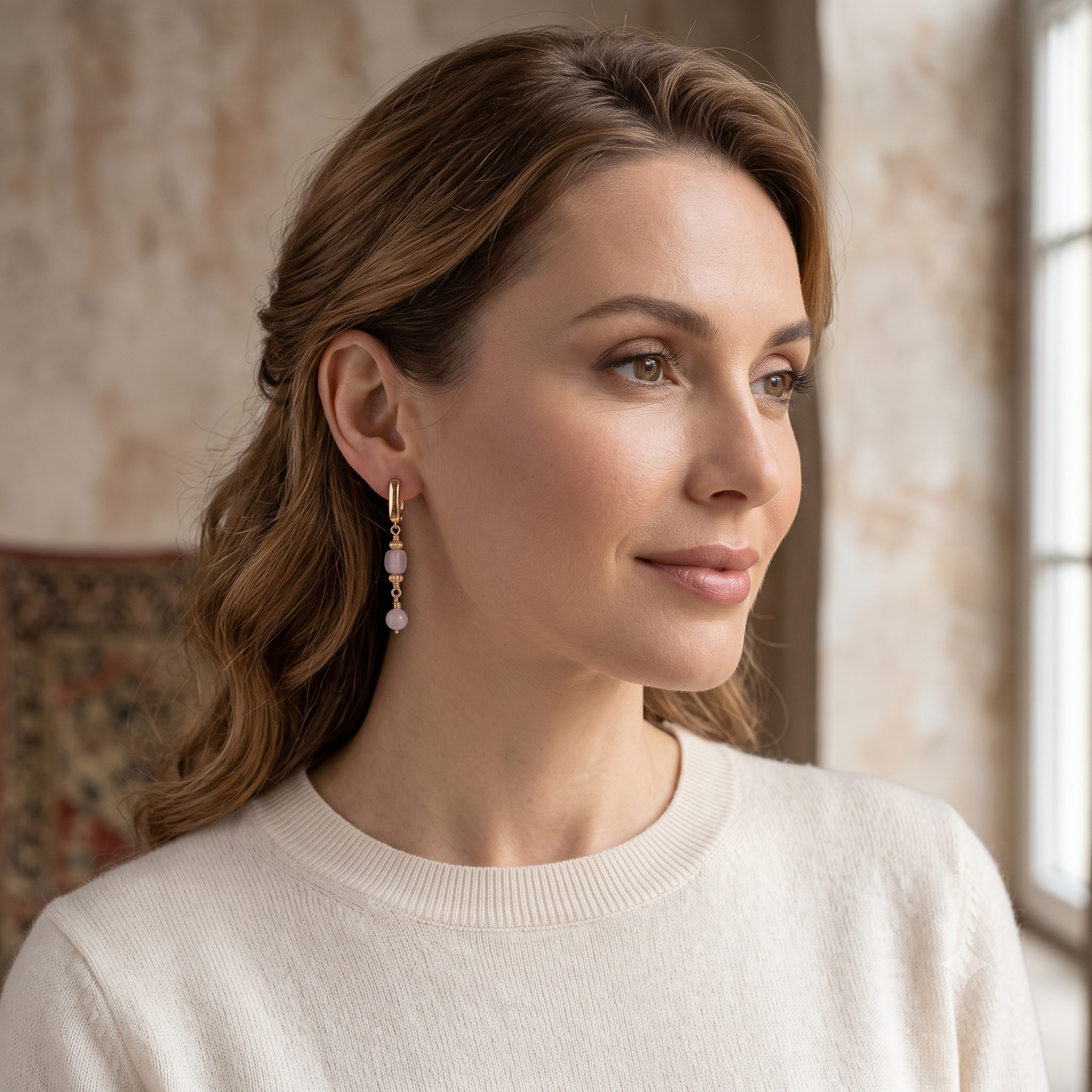 Kunzite Earrings