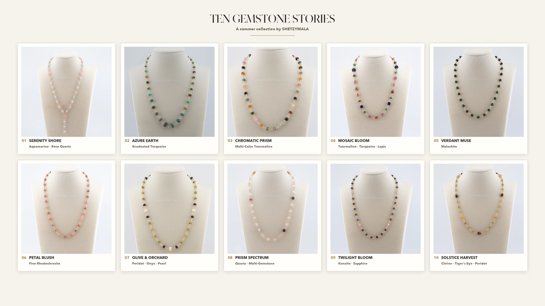 10 Beautiful Gemstone Necklaces for Summer