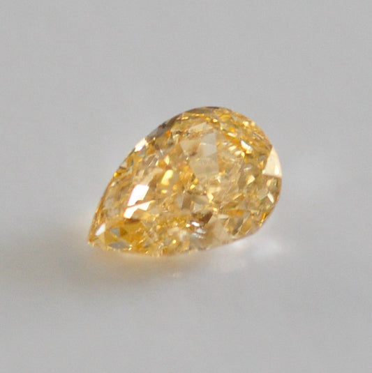 Fancy Yellow- Orange 0.38 ct.