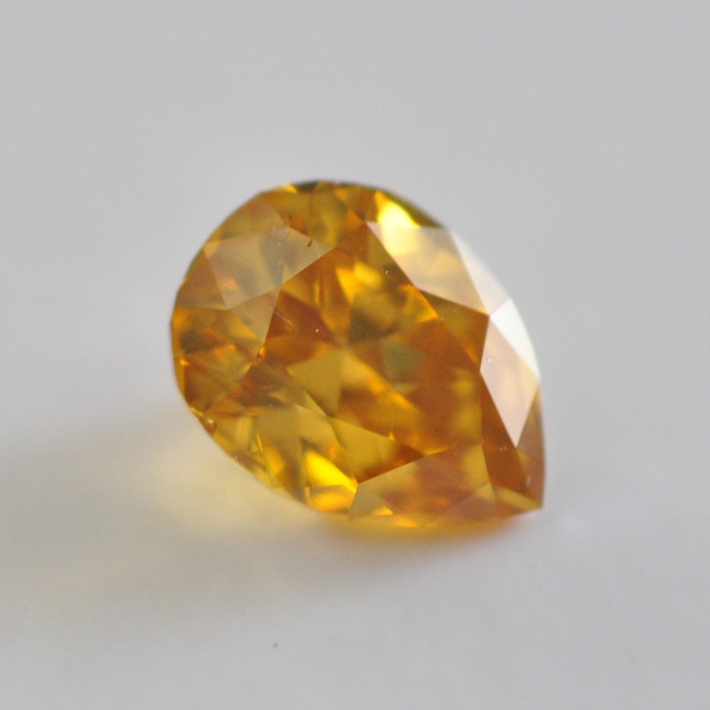 Fancy Deep Brownish Orangy Yellow 0.68 ct.