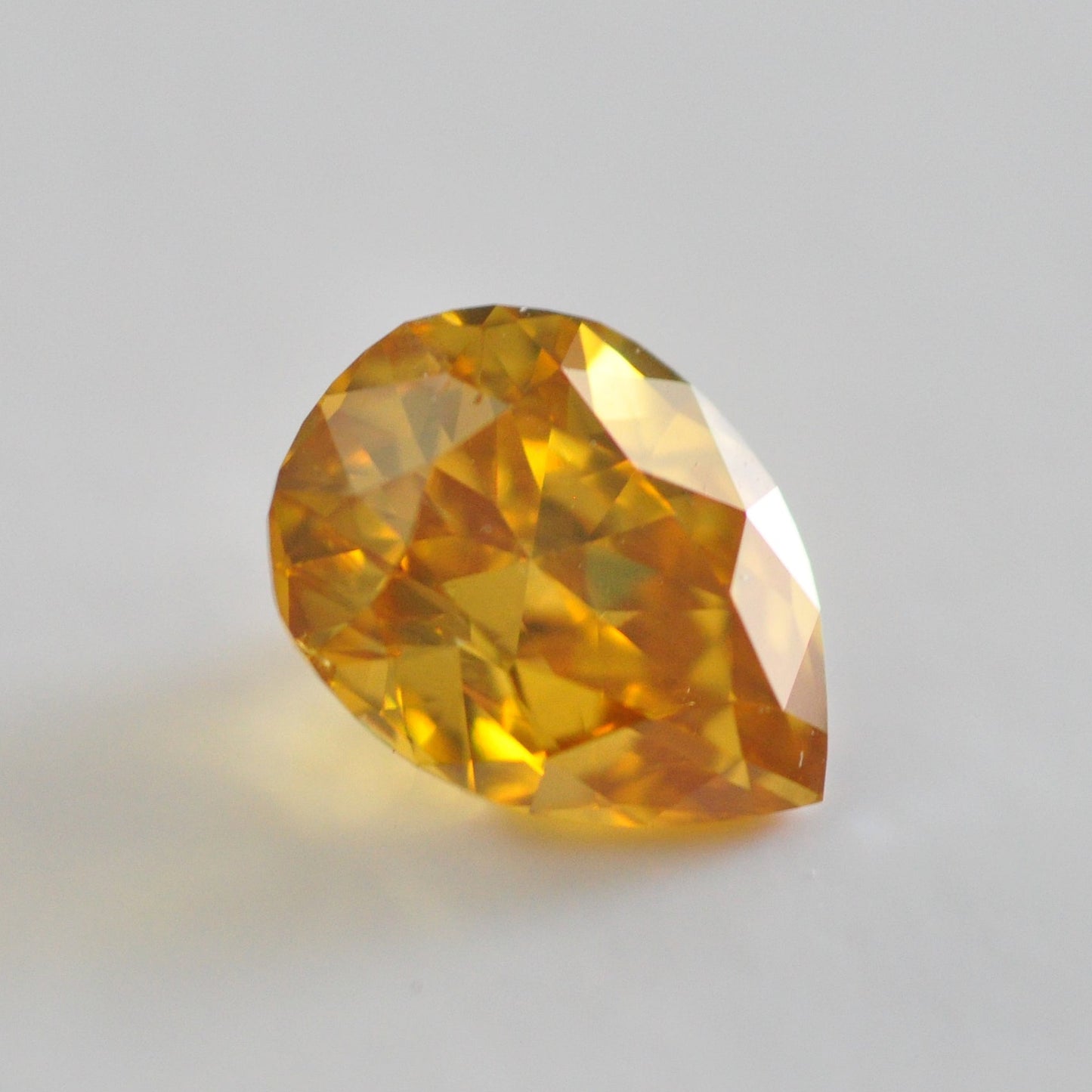 Fancy Deep Brownish Orangy Yellow 0.68 ct.