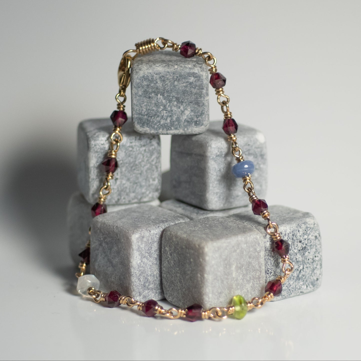 Multi-Gemstone Bracelet