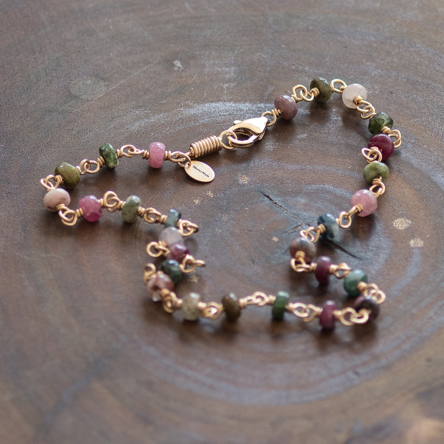 The Prism Petal Choker – Multi-Color Tourmaline