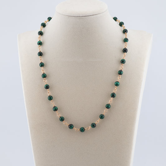 The Verdant Muse Necklace – Malachite