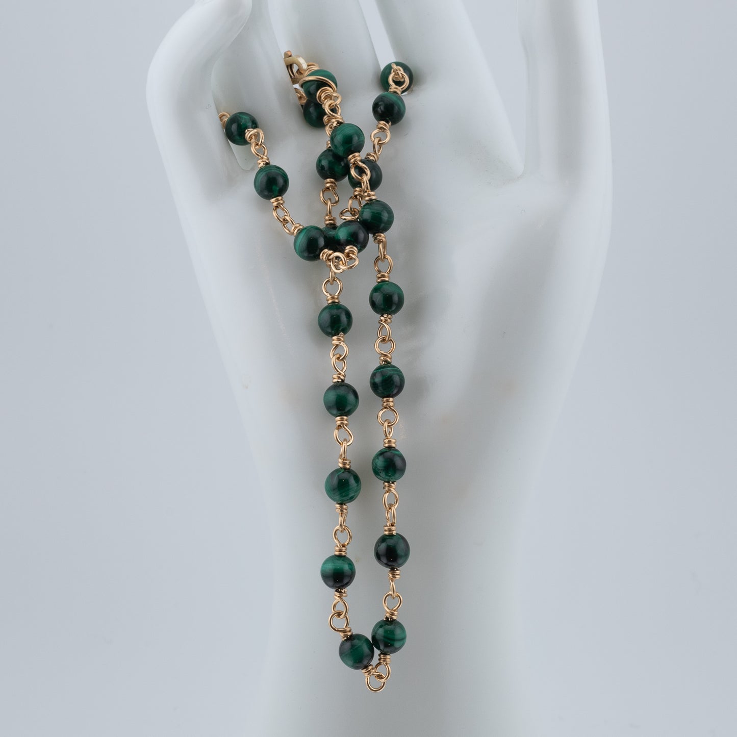 The Verdant Muse Necklace – Malachite