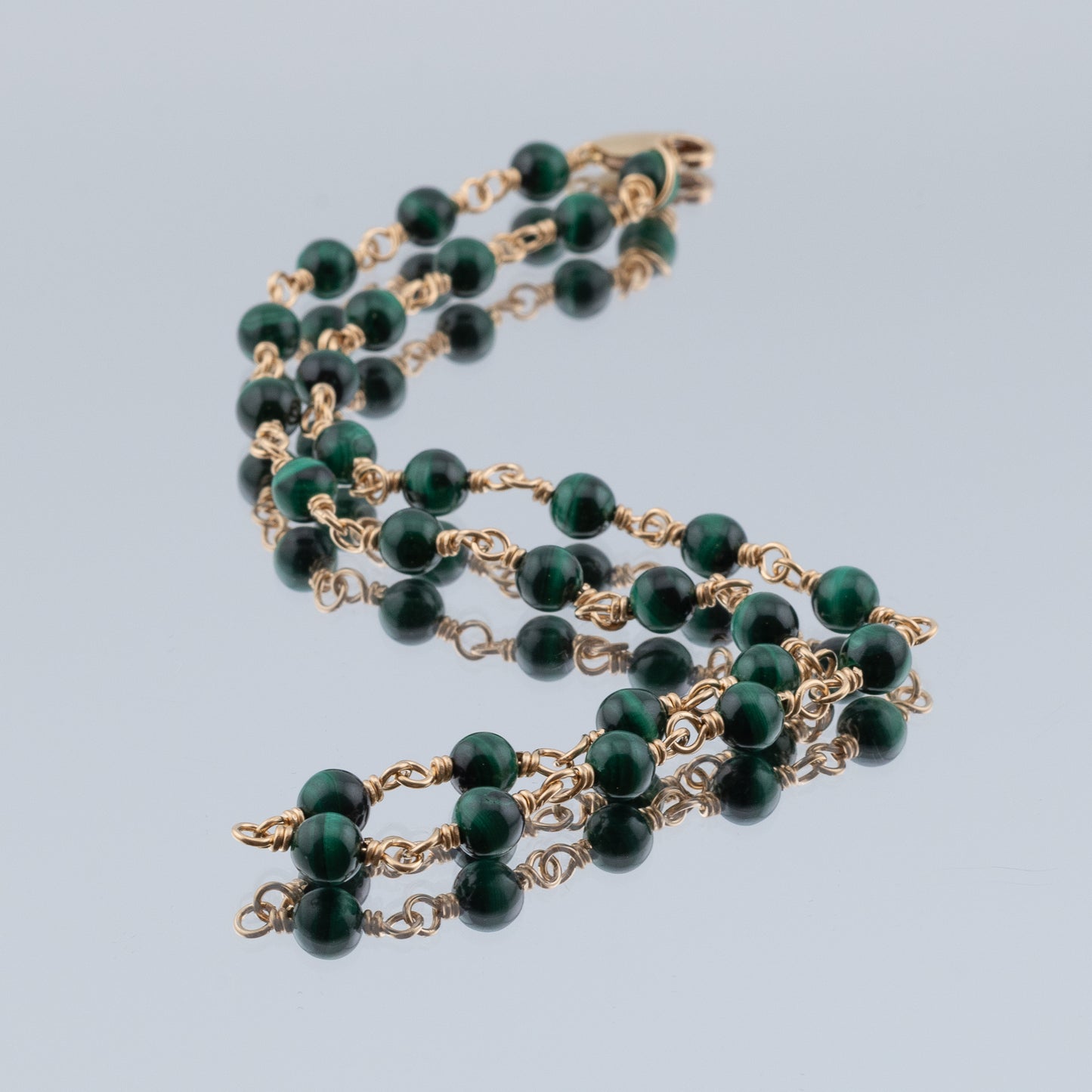 The Verdant Muse Necklace – Malachite