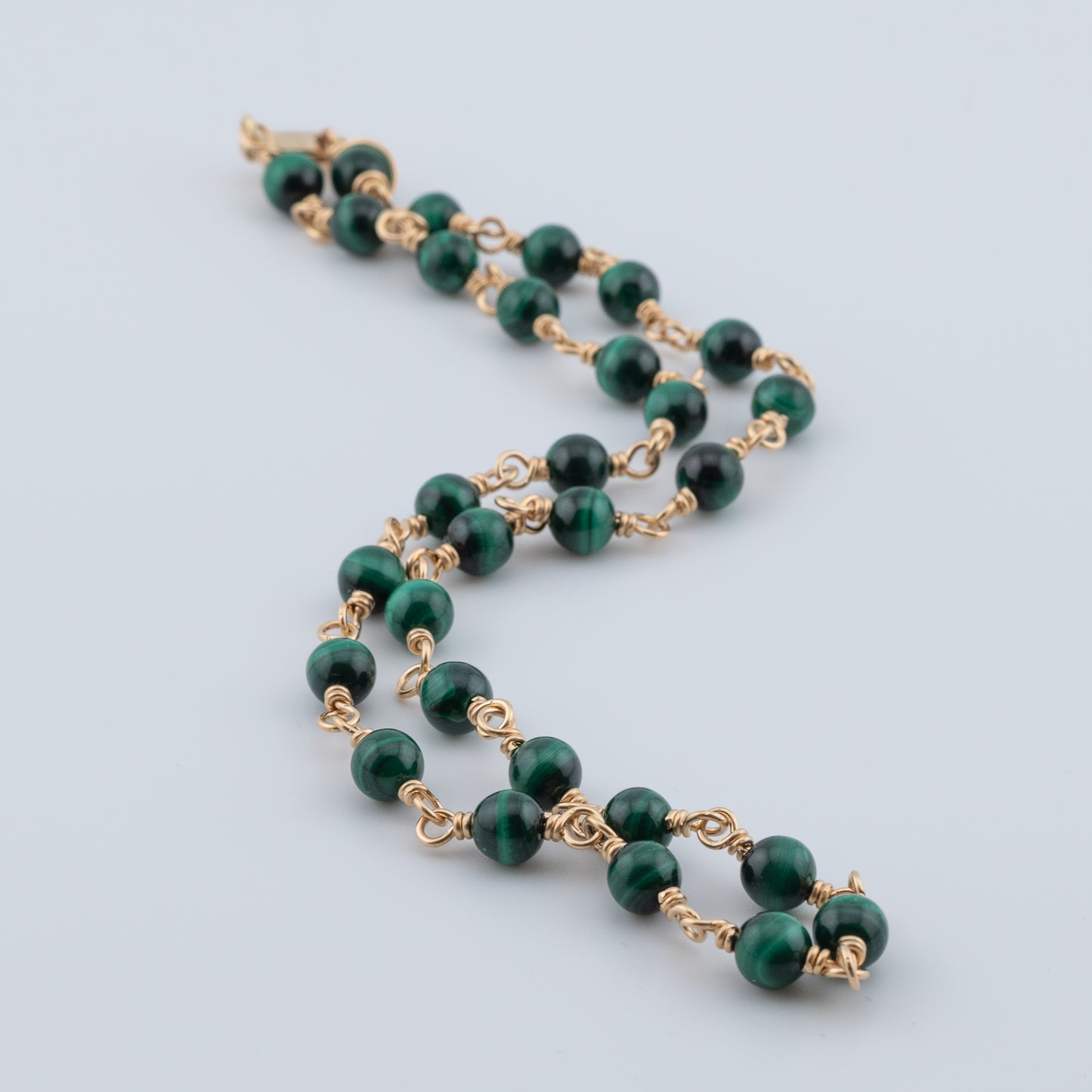 The Verdant Muse Necklace – Malachite