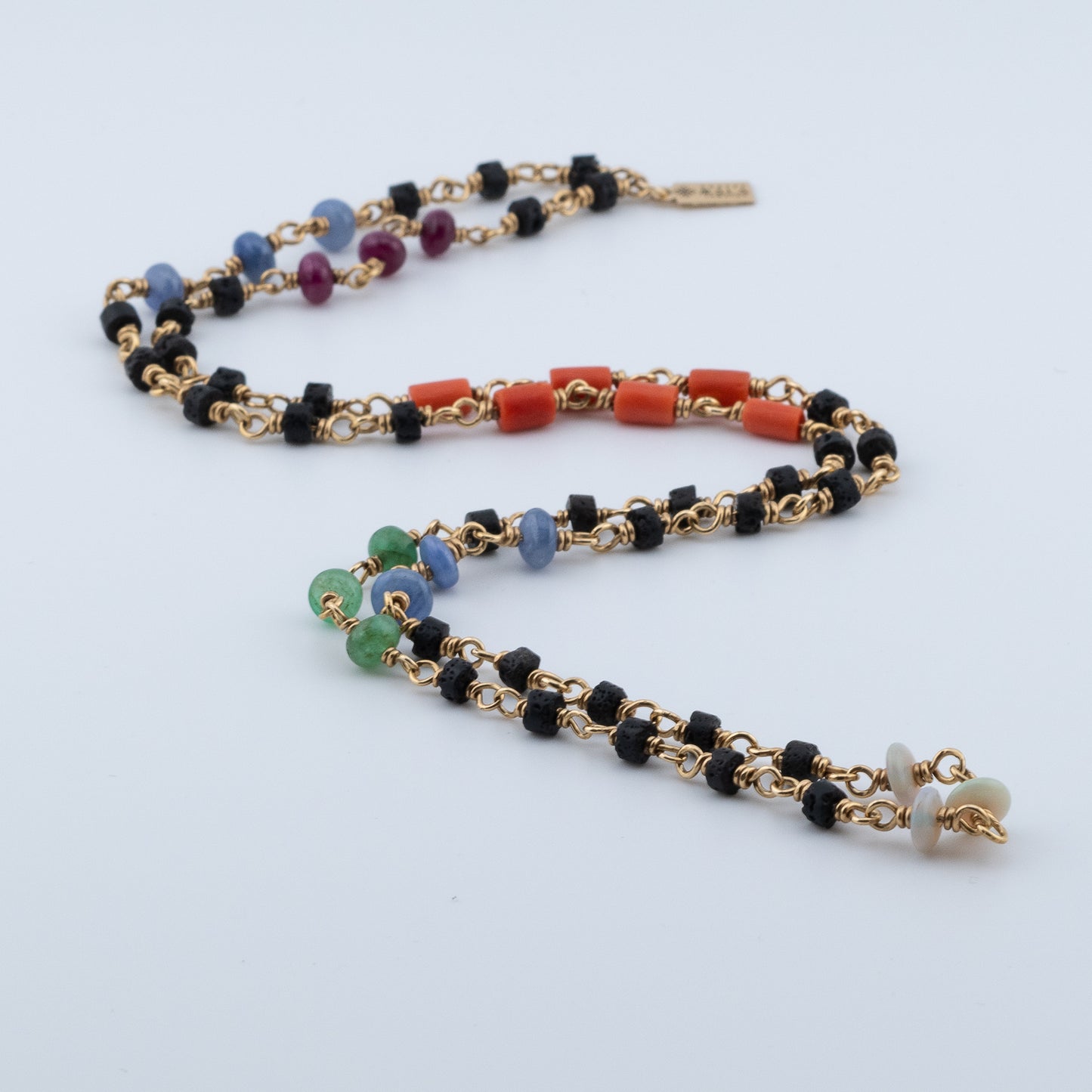 Seven-Stone Mala Necklace