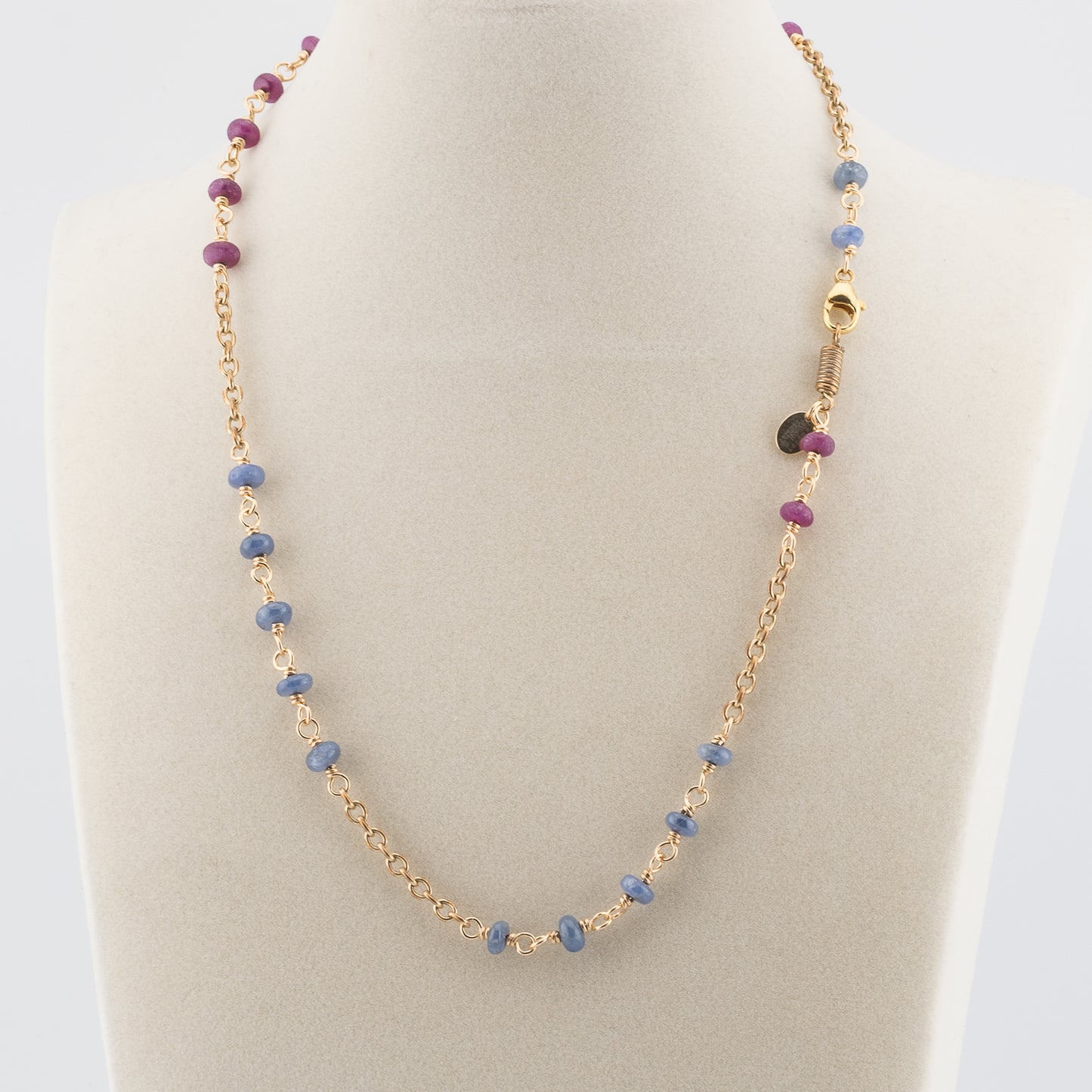 Ruby and Sapphire Necklace