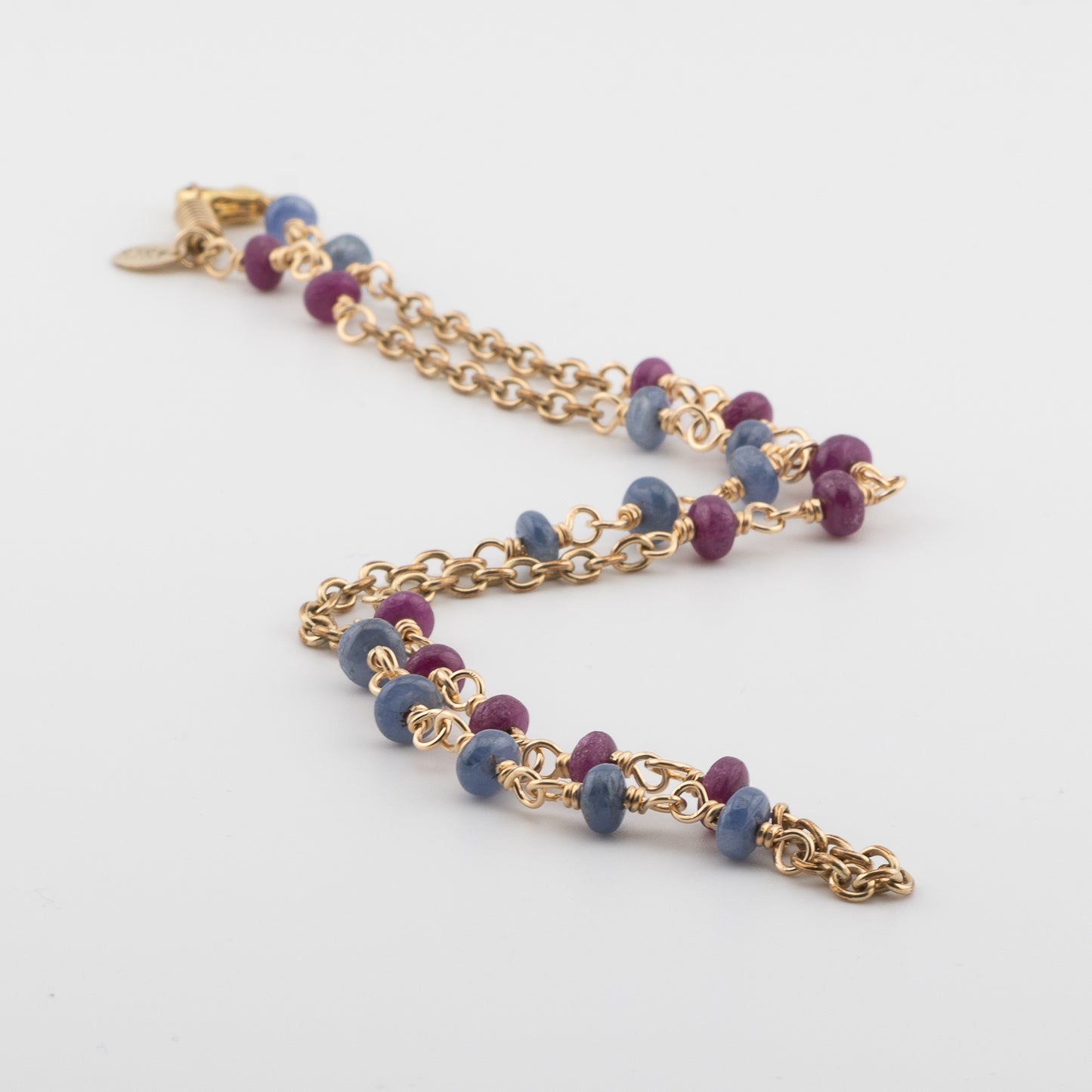 Ruby and Sapphire Necklace