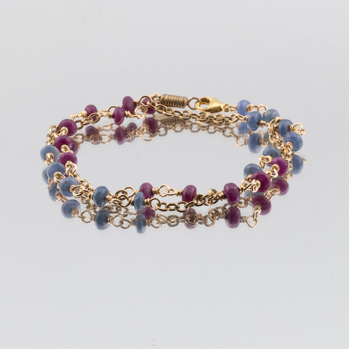 Ruby and Sapphire Necklace