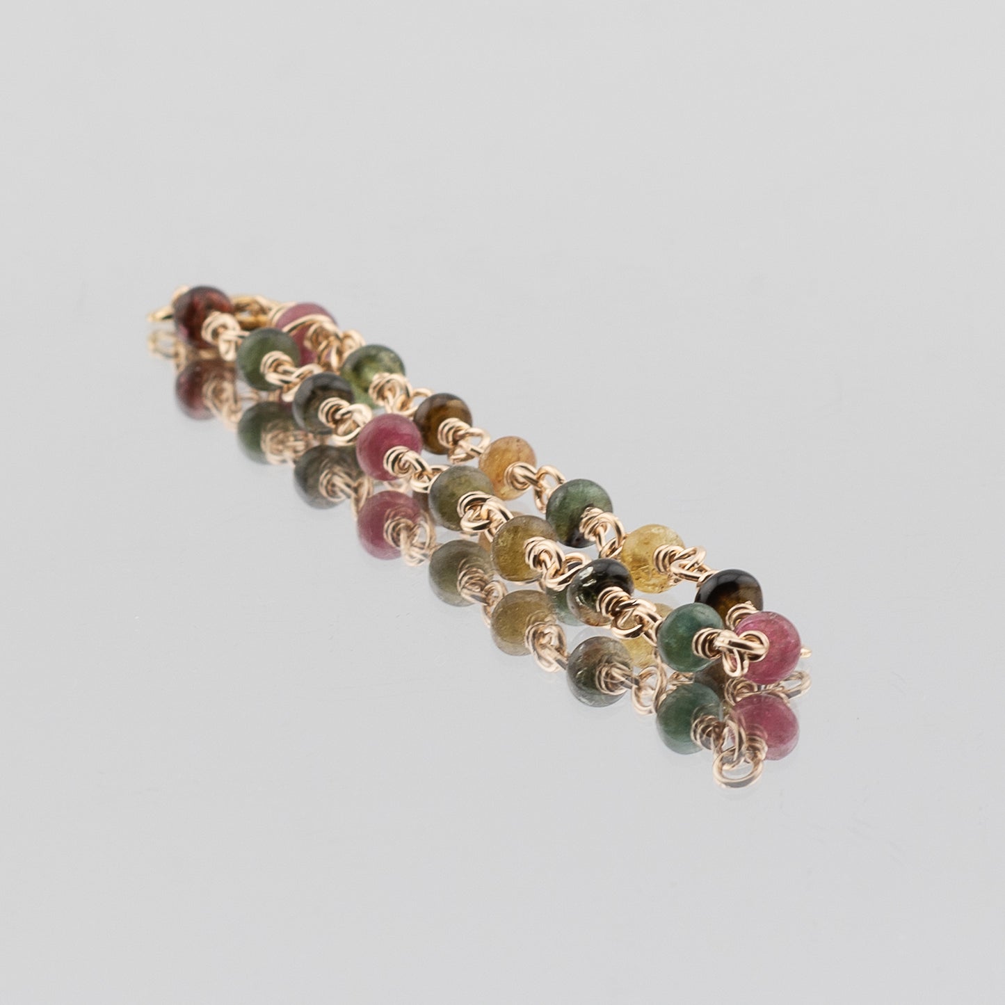 The Prism Tourmaline Bracelet - Multi-Color Tourmaline