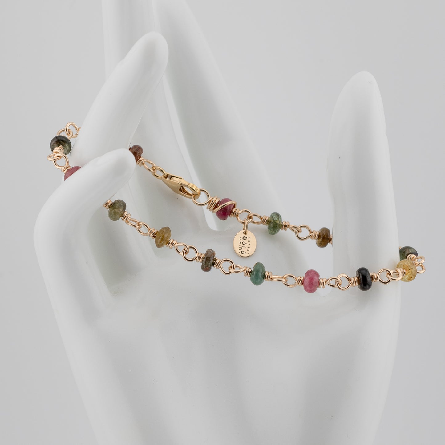 The Prism Tourmaline Bracelet - Multi-Color Tourmaline