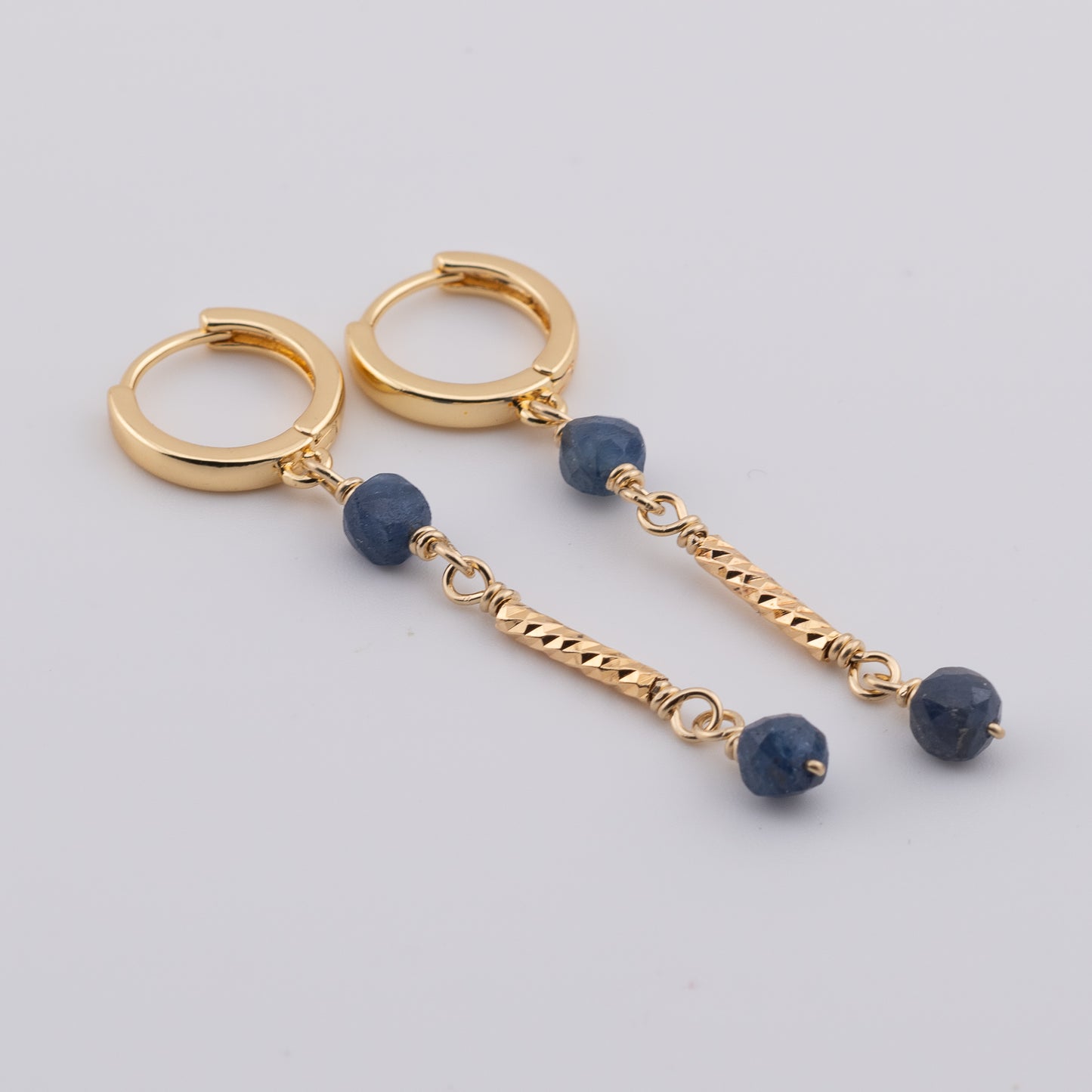 Blue Sapphire Earrings