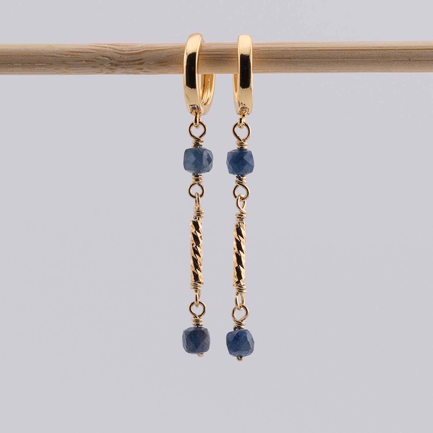 Blue Sapphire Earrings
