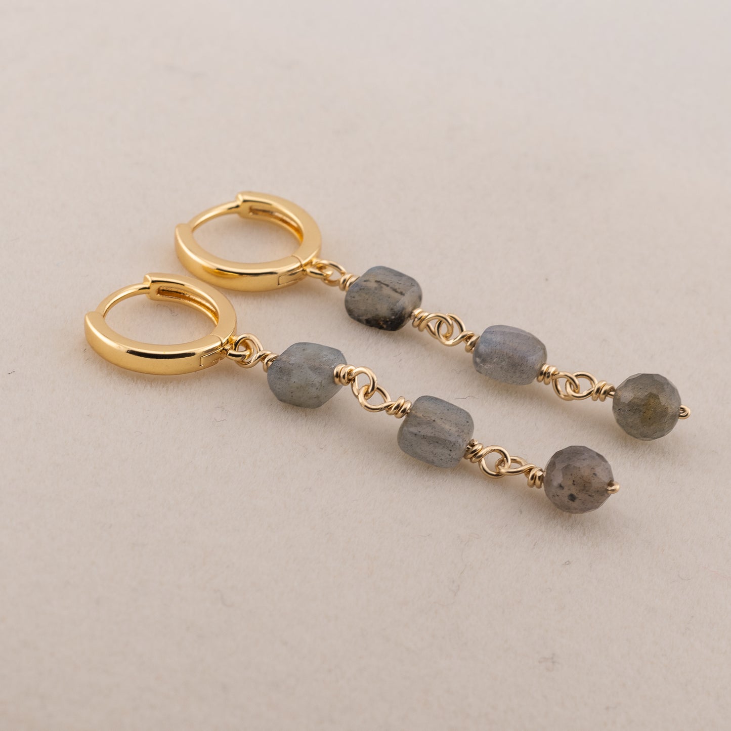 Labradorite Earrings