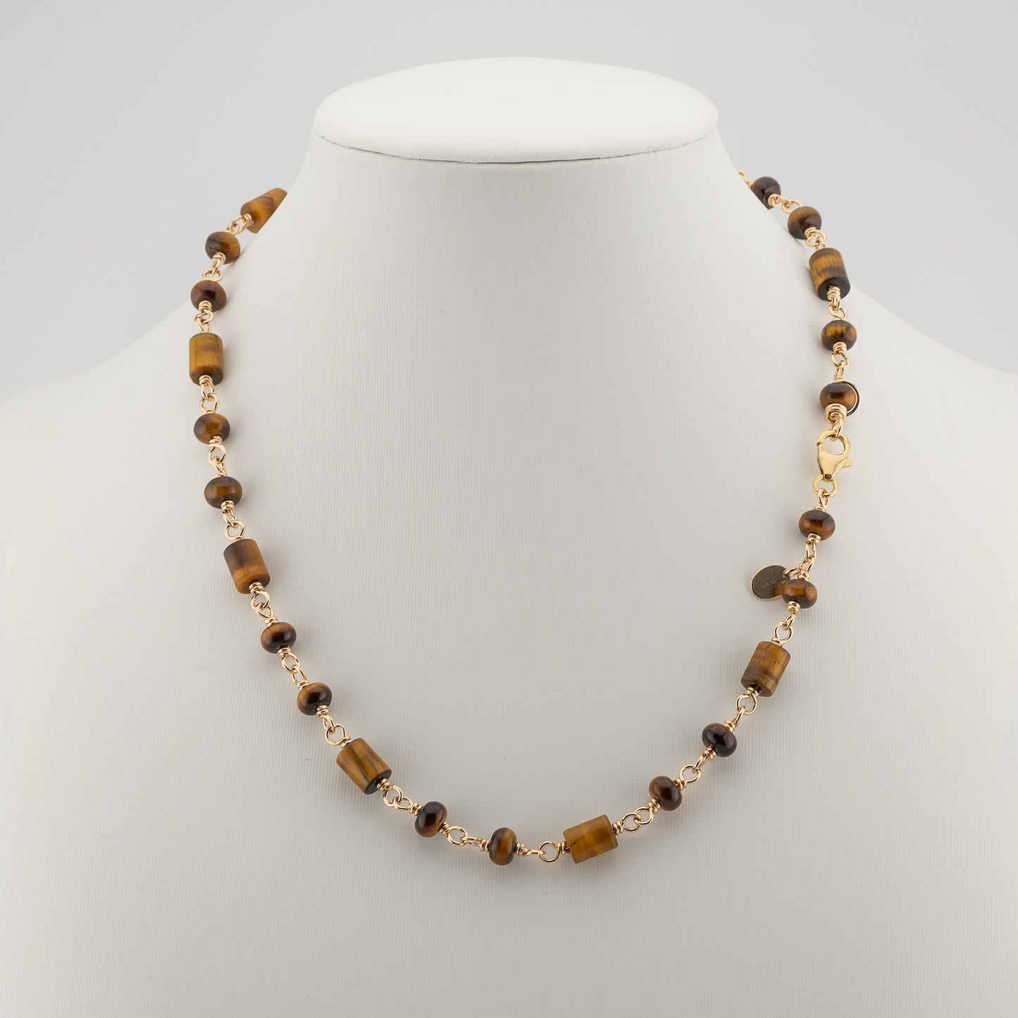 The Roaring Ember Chain - Golden Tiger’s Eye