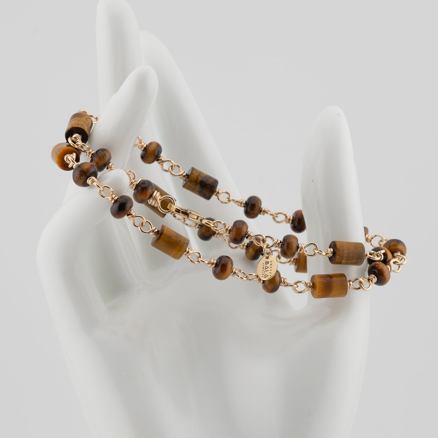 The Roaring Ember Chain - Golden Tiger’s Eye