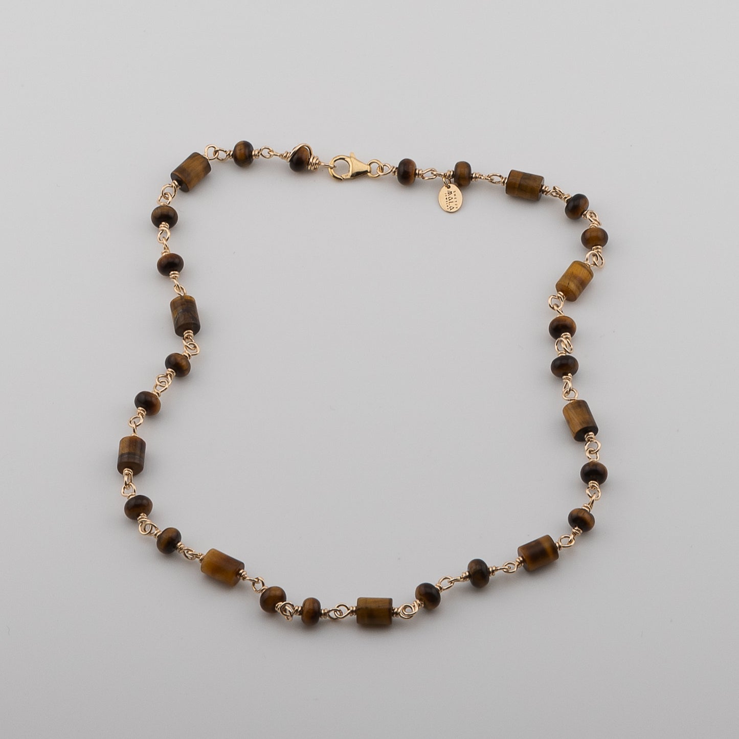 The Roaring Ember Chain - Golden Tiger’s Eye