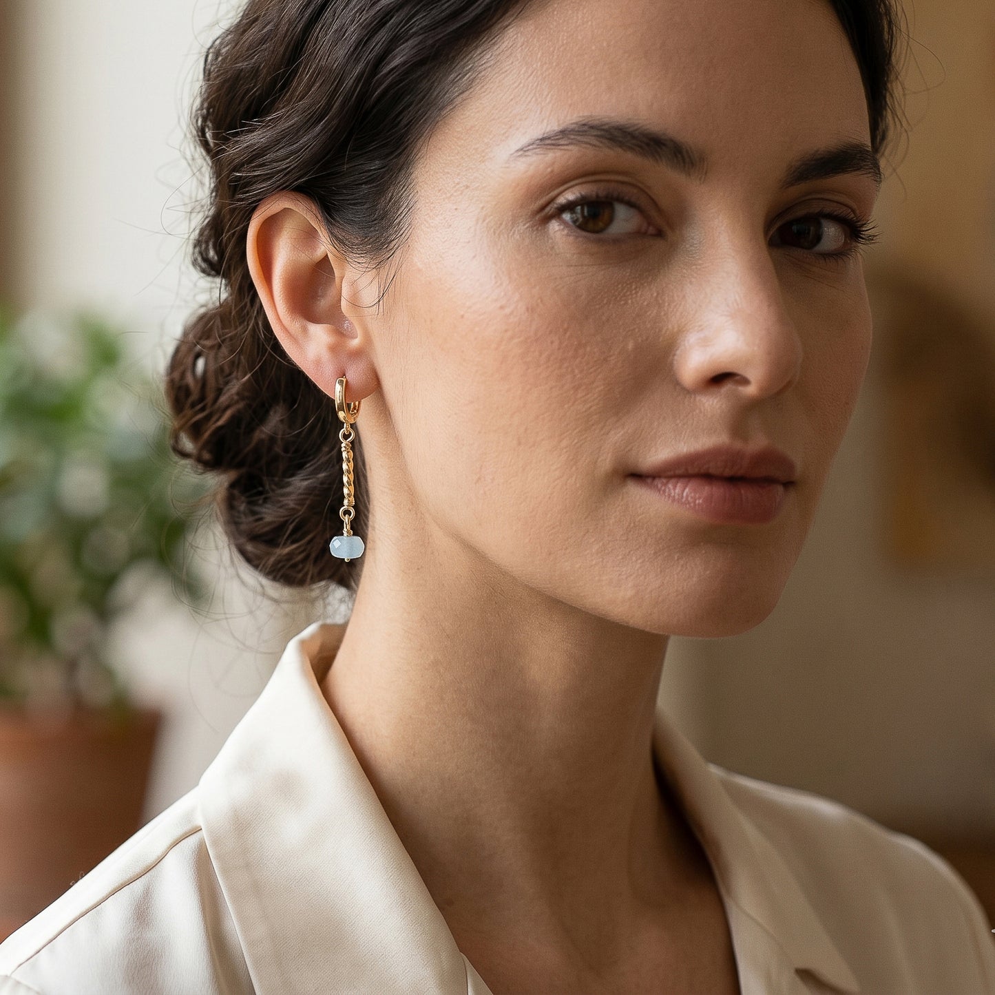 Aquamarine Earrings